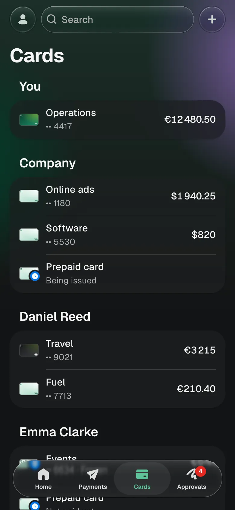 Cards